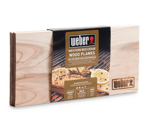 Weber Deski do wędzenia z drzewa cedrowego 30x15cm - 2szt - 1038820 - zdjęcie 2
